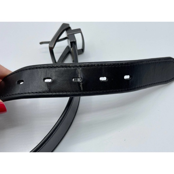 Columbia Men's Belt Reversible Black Brown Leather Size 36 Casual - Picture 4 of 7